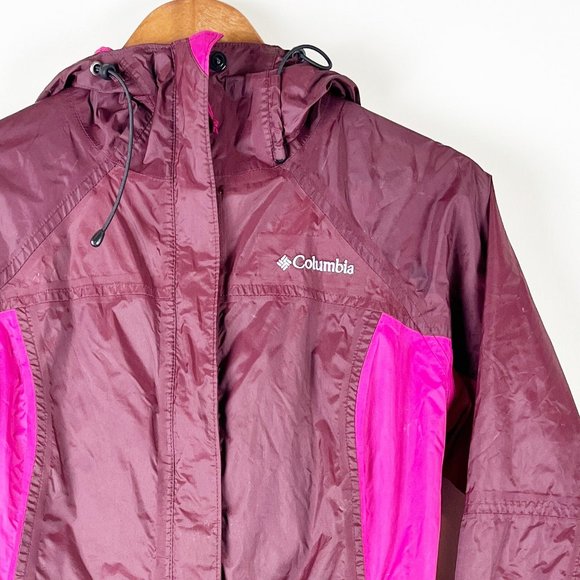 2/$30 Columbia Omni-Tech Purple Pink Ski Jacket S - Picture 4 of 5